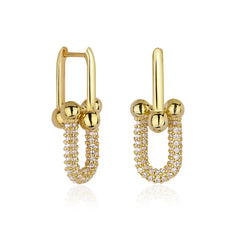Stone Design Earring