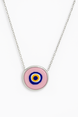 Handmade Glass Eye Necklace