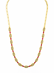 Handmade Glass Eye Necklace