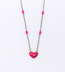 Handmade Glass Eye Necklace (Kopya)