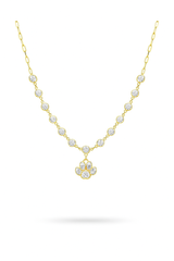 Rainbow Lariat Necklace