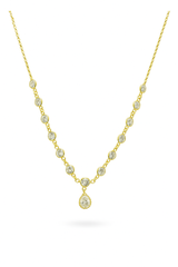 Rainbow Lariat Necklace