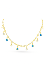 Rainbow Lariat Necklace