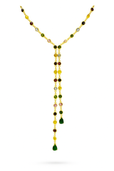 Rainbow Lariat Necklace