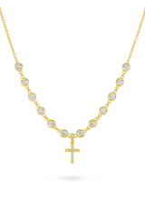 Rainbow Lariat Necklace