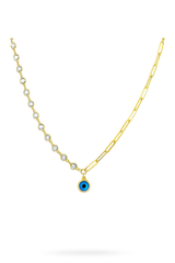 Rainbow Lariat Necklace