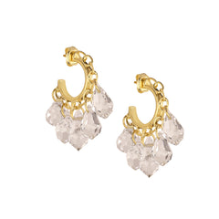 Drop Stone Design Earring