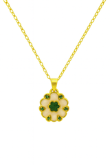 Enamel Design Necklace