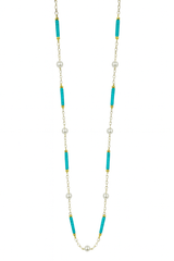 Blue Stone Handmade Necklace