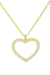 Minimal Heart Necklace