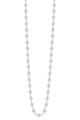 White Stone Necklace