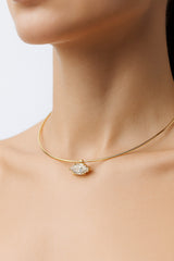 Rainbow Lariat Necklace