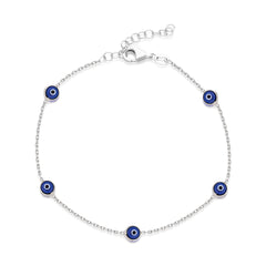 Dark Blue Eye Bracelet
