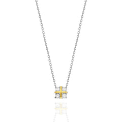 Minimal Double Color Necklace