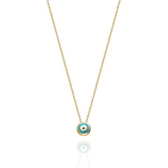 Minimal Eye Necklace