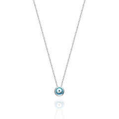 Minimal Eye Necklace