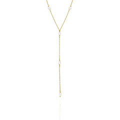 Pearl Lariat Necklace