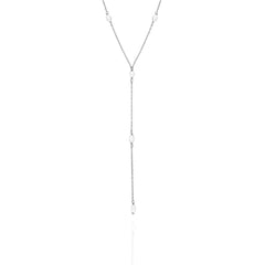 Pearl Lariat Necklace