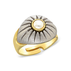 Matte Design Eye Ring