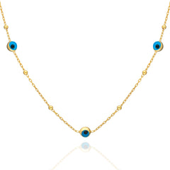 Glass Eye Necklace
