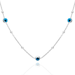Glass Eye Necklace