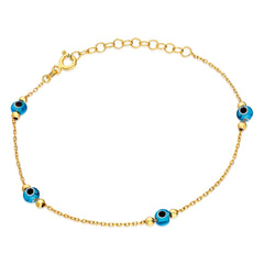 Glass Eye Bracelet