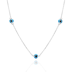Glass Eye Necklace
