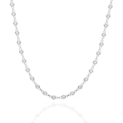 White Stone Necklace