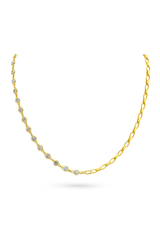 Rainbow Lariat Necklace