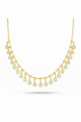 Rainbow Lariat Necklace