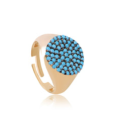 Turqouise Round Ring