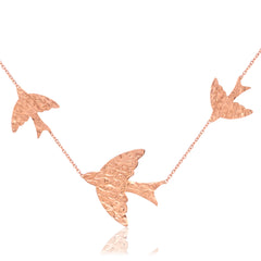 Three Bird Necklace