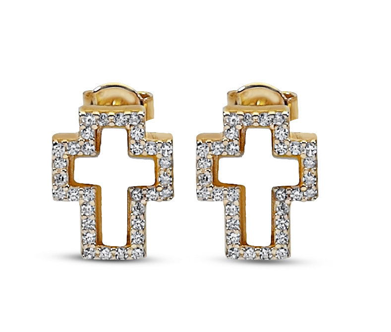 Cross Earring