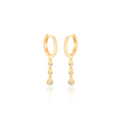 Three Drop Earring