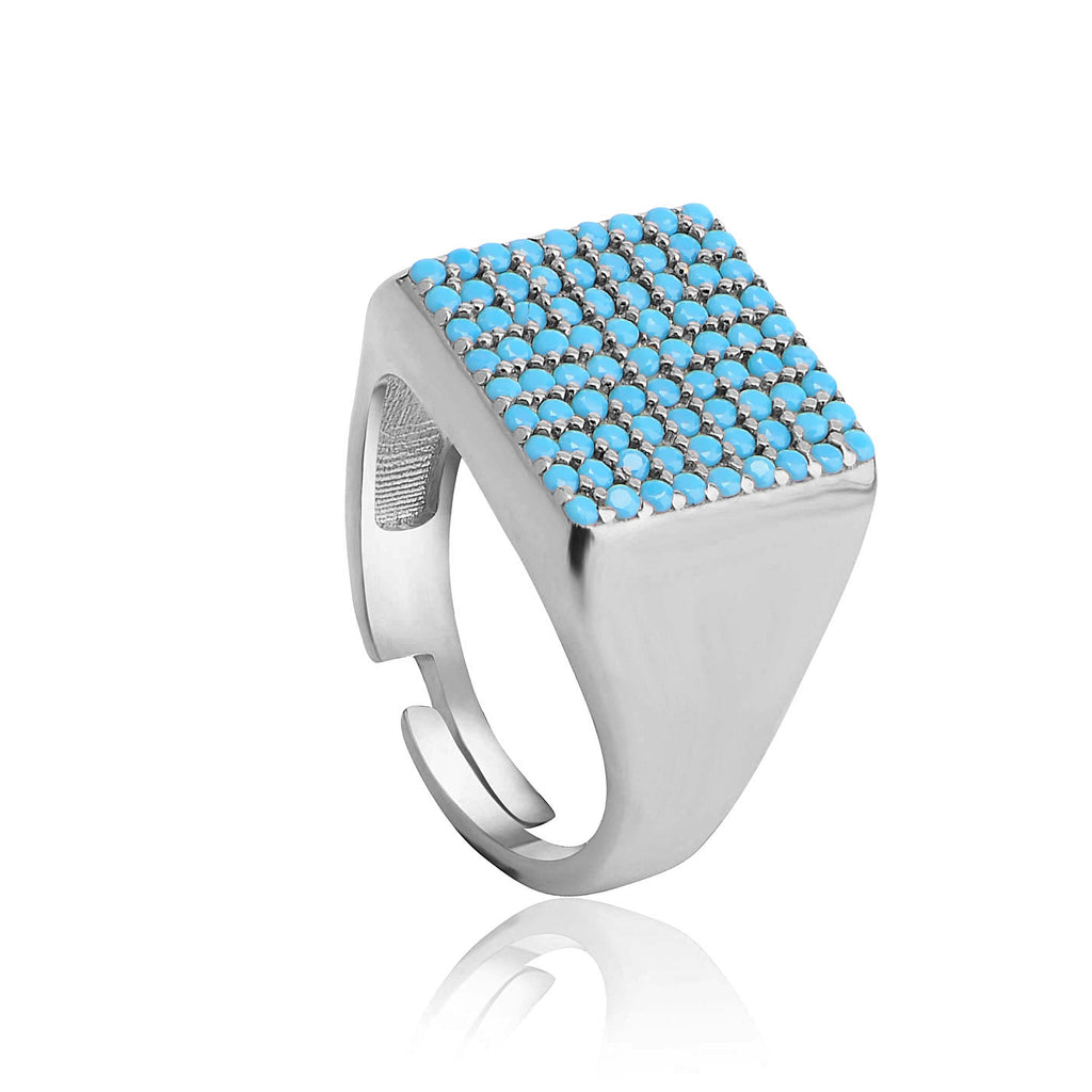 Turquoise Square Ring
