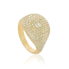 White Stone Ring
