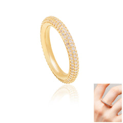 White Stone Ring