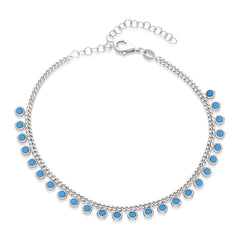 Turquoise Round Stone Bracelet