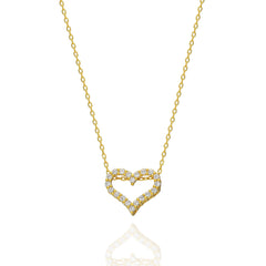 Stone Heart Necklace