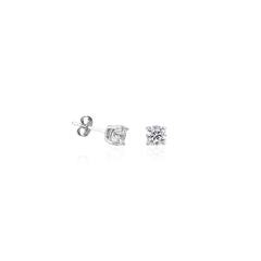 3mm Solitaire Earrings
