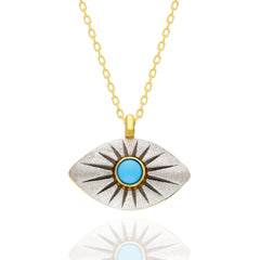 Matte Eye Necklace