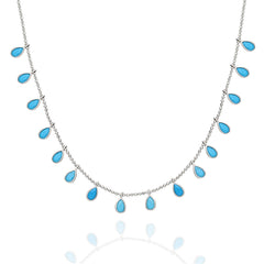 Turquoise Drop Necklace