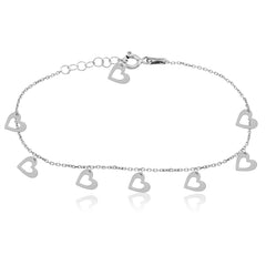 Heart Anklet - Glamie Jewelry