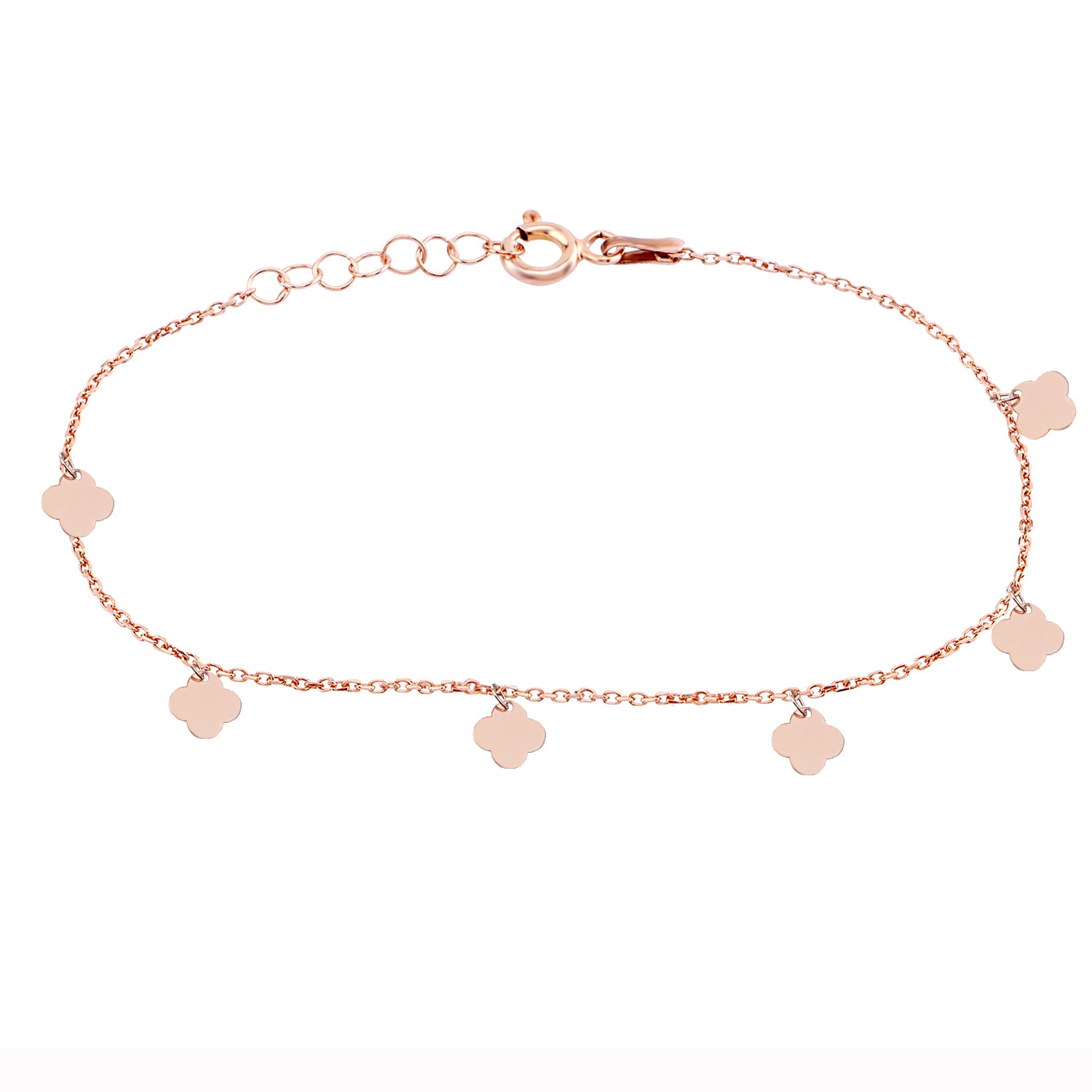 Clover Anklet - Glamie Jewelry