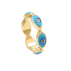 Ceramic Eye Ring - Glamie Jewelry