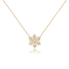 Snowflake Necklace - Glamie Jewelry