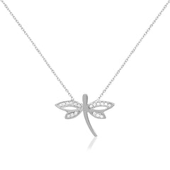 Dragonfly Necklace - Glamie Jewelry