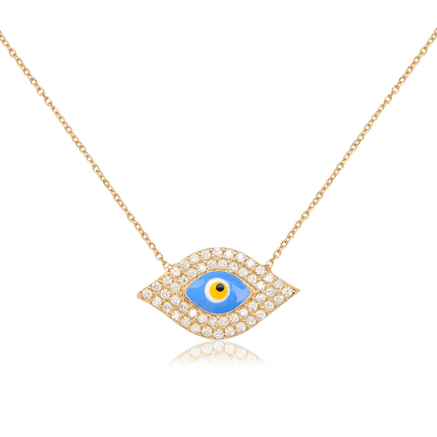 Stone Eye Necklace - Glamie Jewelry