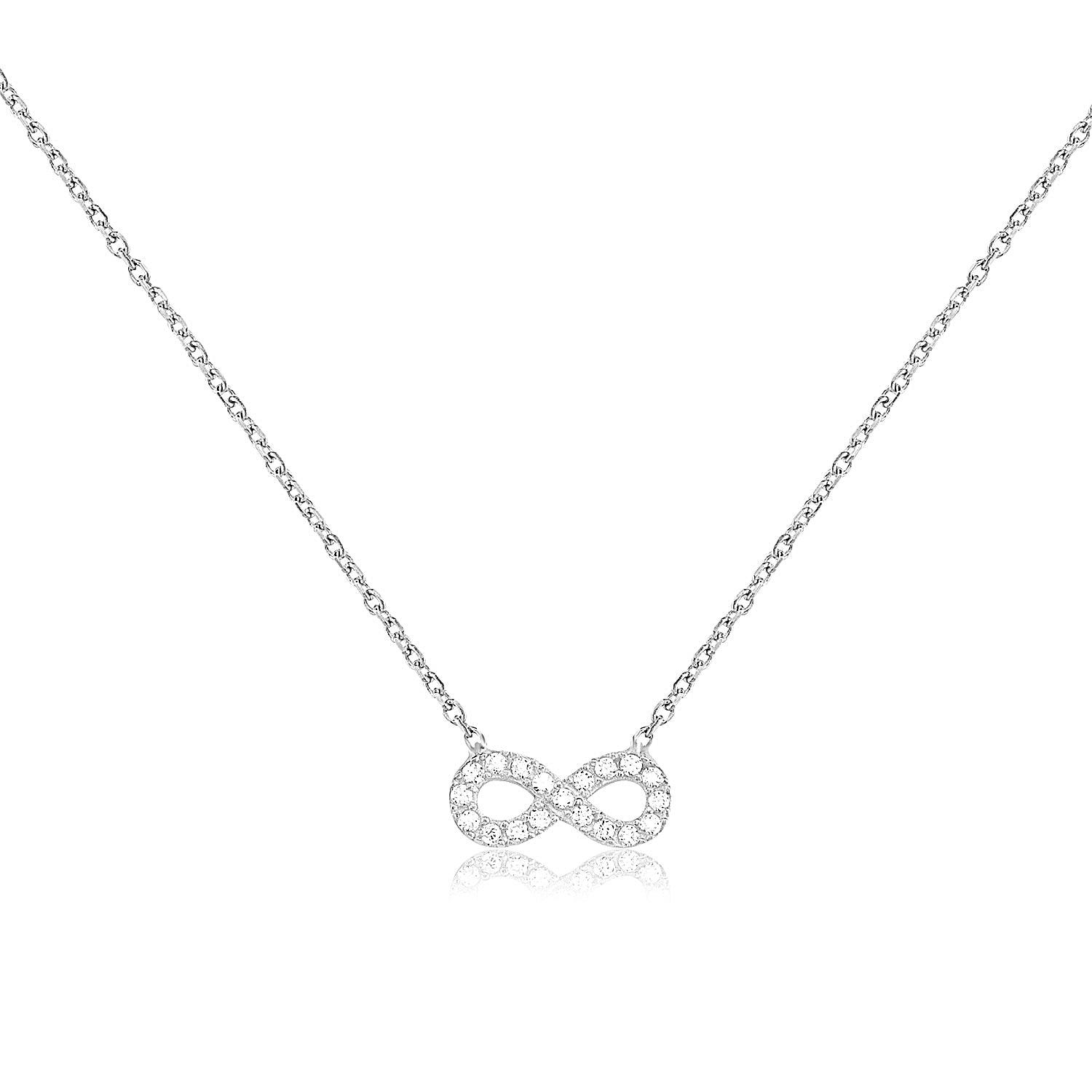 Mini Infinity Necklace - Glamie Jewelry