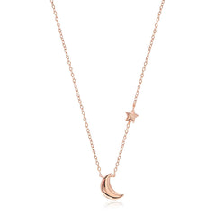 Star and Crescent Necklace - Glamie Jewelry